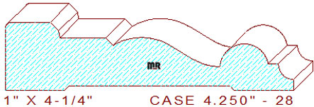 Door/window Casing 4-1/4" - 28 Door/window Casing 4-1/4" - 28
