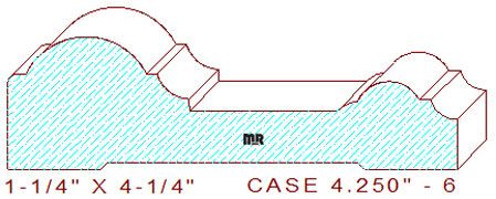 Door/Window Casing 4-1/4" - 6