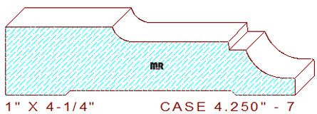 Door/Window Casing 4-1/4" - 7