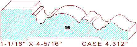 Door/Window Casing 4-5/16" Door/Window Casing 4-5/16"