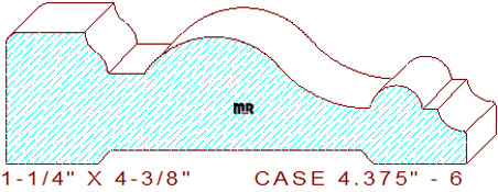 Door/Window Casing 4-3/8" - 6