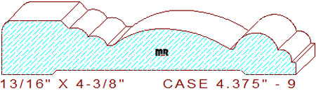 Door/Window Casing 4-3/8" - 9