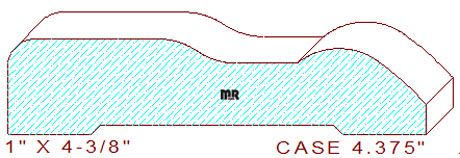 Door/Window Casing 4-3/8"