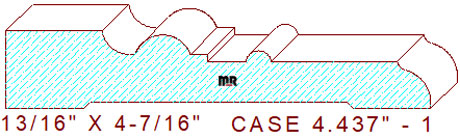 Door/Window Casing 4-7/16" - 1