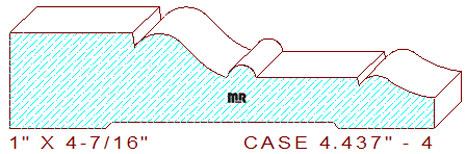 Door/Window Casing 4-7/16" - 4