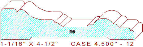 Door/Window Casing 4-1/2" - 12 Door/Window Casing 4-1/2" - 12