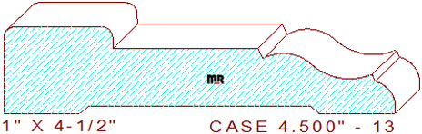 Door/Window Casing 4-1/2" - 13