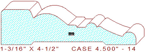 Door/Window Casing 4-1/2" - 14