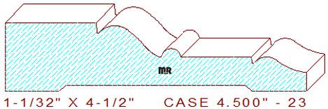 Door/Window Casing 4-1/2" - 23