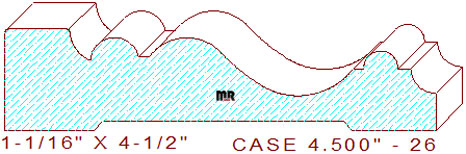 Door/Window Casing 4-1/2" - 26