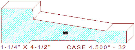 Door/Window Casing 4-1/2" - 32 Door/Window Casing 4-1/2" - 32