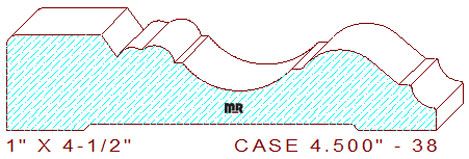 Door/Window Casing 4-1/2" - 38