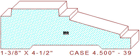 Door/Window Casing 4-1/2" - 39 Door/Window Casing 4-1/2" - 39