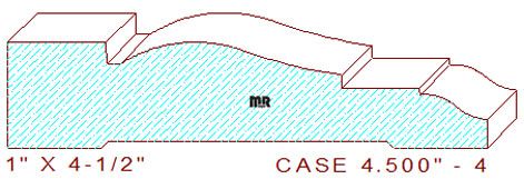 Door/Window Casing 4-1/2" - 4 Door/Window Casing 4-1/2" - 4