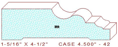 Door/Window Casing 4-1/2" - 42