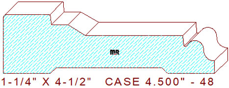 Door/Window Casing 4-1/2" - 48