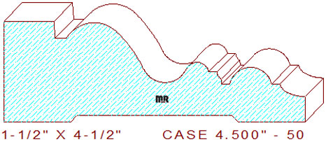 Door/Window Casing 4-1/2" - 50