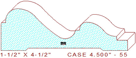 Door/Window Casing 4-1/2" - 55