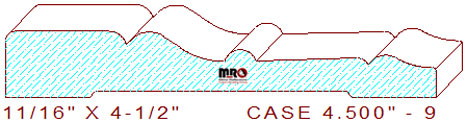 Door/Window Casing 4-1/2" - 9