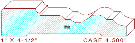 Door/Window Casing 4-1/2" Door/Window Casing 4-1/2"