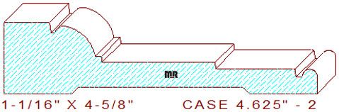 Door/Window Casing 4-5/8" - 2 Door/Window Casing 4-5/8" - 2