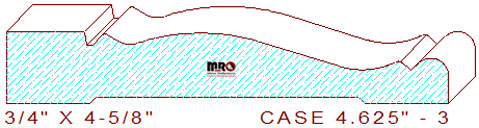 Door/Window Casing 4-5/8" - 3