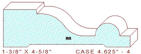 Door/Window Casing 4-5/8" - 4 