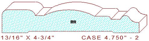 Door/Window Casing 4-3/4" - 2