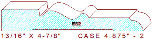 Door/Window Casing 4-7/8" - 2 Door/Window Casing 4-7/8" - 2