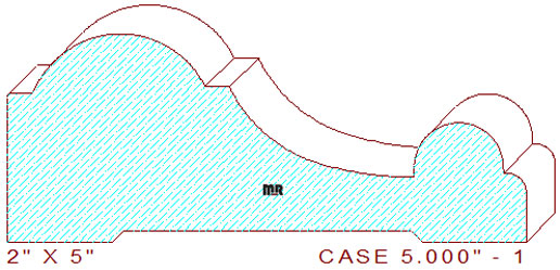 Door/Window Casing 5" - 1 Door/Window Casing 5" - 1