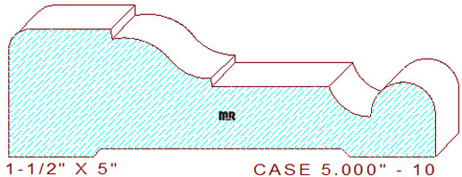 Door/Window Casing 5" - 10 Door/Window Casing 5" - 10