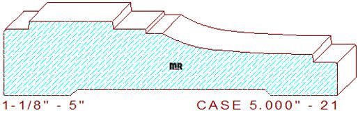 Door/Window Casing 5" - 21 Door/Window Casing 5" - 21
