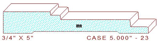 Door/Window Casing 5" - 23