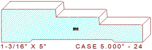 Door/Window Casing 5" - 24 Door/Window Casing 5" - 24