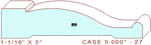 Door/Window Casing 5" - 27 Door/Window Casing 5" - 27