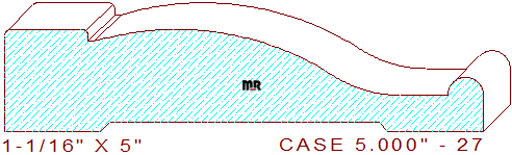 Door/Window Casing 5" - 27