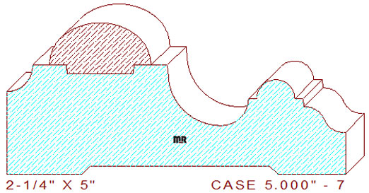Door/Window Casing 5" - 7 Door/Window Casing 5" - 7