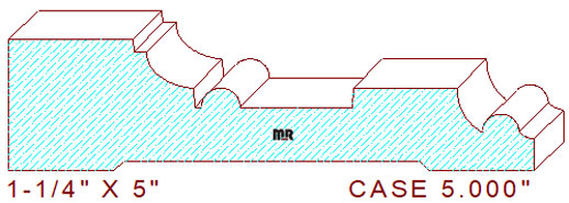 Door/Window Casing 5" Door/Window Casing 5"