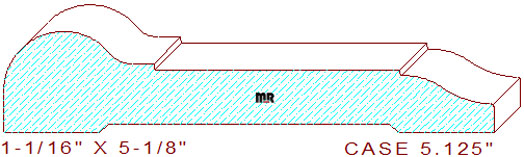 Door/Window Casing 5-1/8"