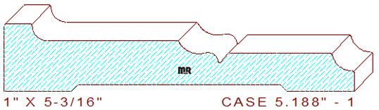 Door/Window Casing 5-3/16" - 1 