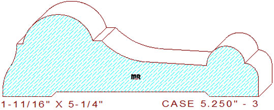 Door/Window Casing 5-1/4" - 3 Door/Window Casing 5-1/4" - 3