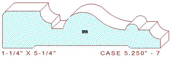 Door/Window Casing 5-1/4" - 7