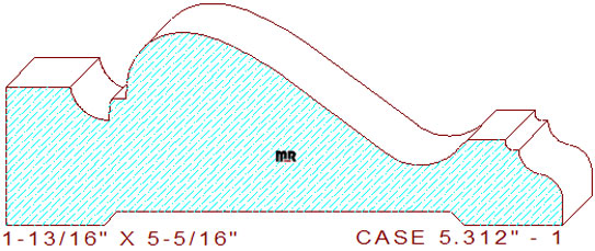 Door/Window Casing 5-5/16" - 1