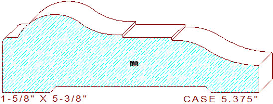 Door/Window Casing 5-3/8" Door/Window Casing 5-3/8"