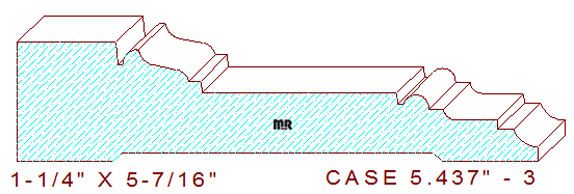 Door/Window Casing 5-7/16" - 3 Door/Window Casing 5-7/16" - 3