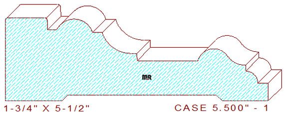Door/Window Casing 5-1/2" - 1 Door/Window Casing 5-1/2" - 1