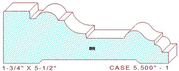 Door/Window Casing 5-1/2" - 1