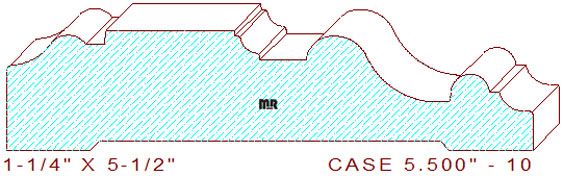 Door/Window Casing 5-1/2" - 10 Door/Window Casing 5-1/2" - 10