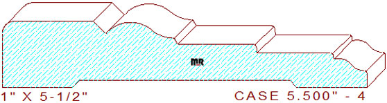 Door/Window Casing 5-1/2" - 4 Door/Window Casing 5-1/2" - 4