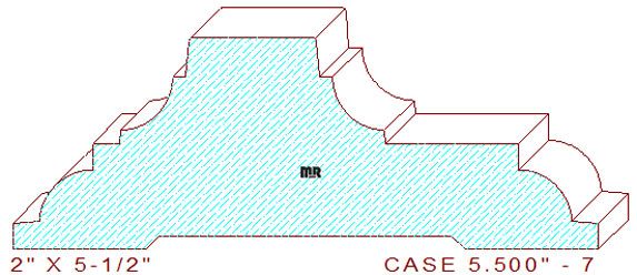 Door/Window Casing 5-1/2" - 7 Door/Window Casing 5-1/2" - 7